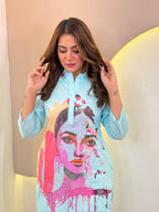 B889 COTTON  2  PC SET