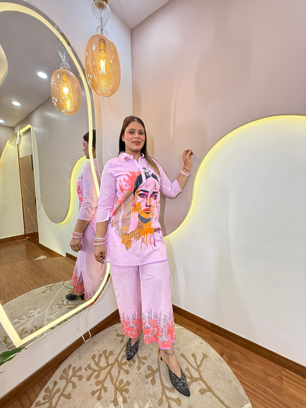 B889 COTTON  2  PC SET