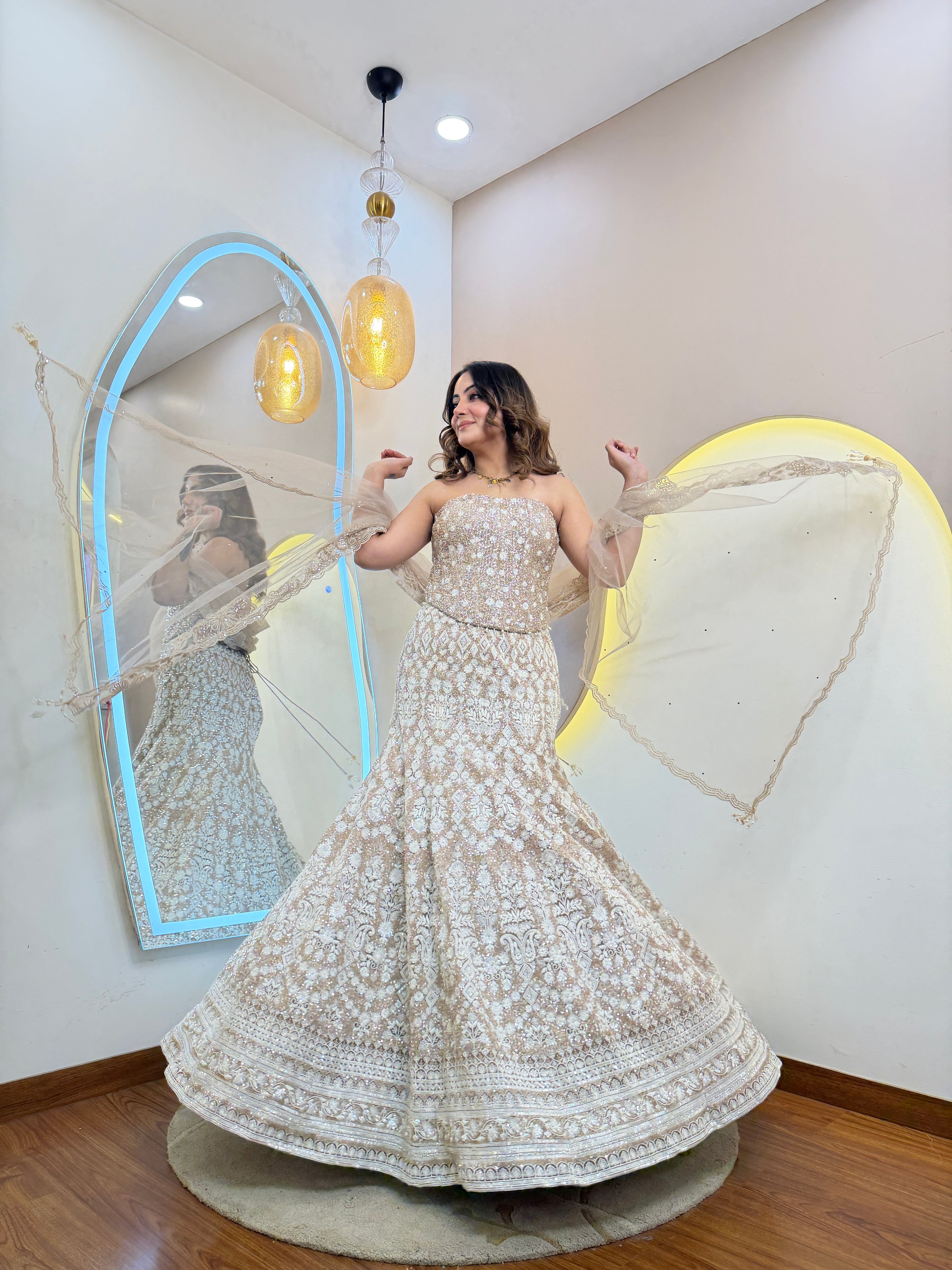 FISHCUT LEHENGA