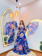 "AFEERAH" CROP TOP SKIRT