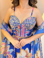 "AFEERAH" CROP TOP SKIRT