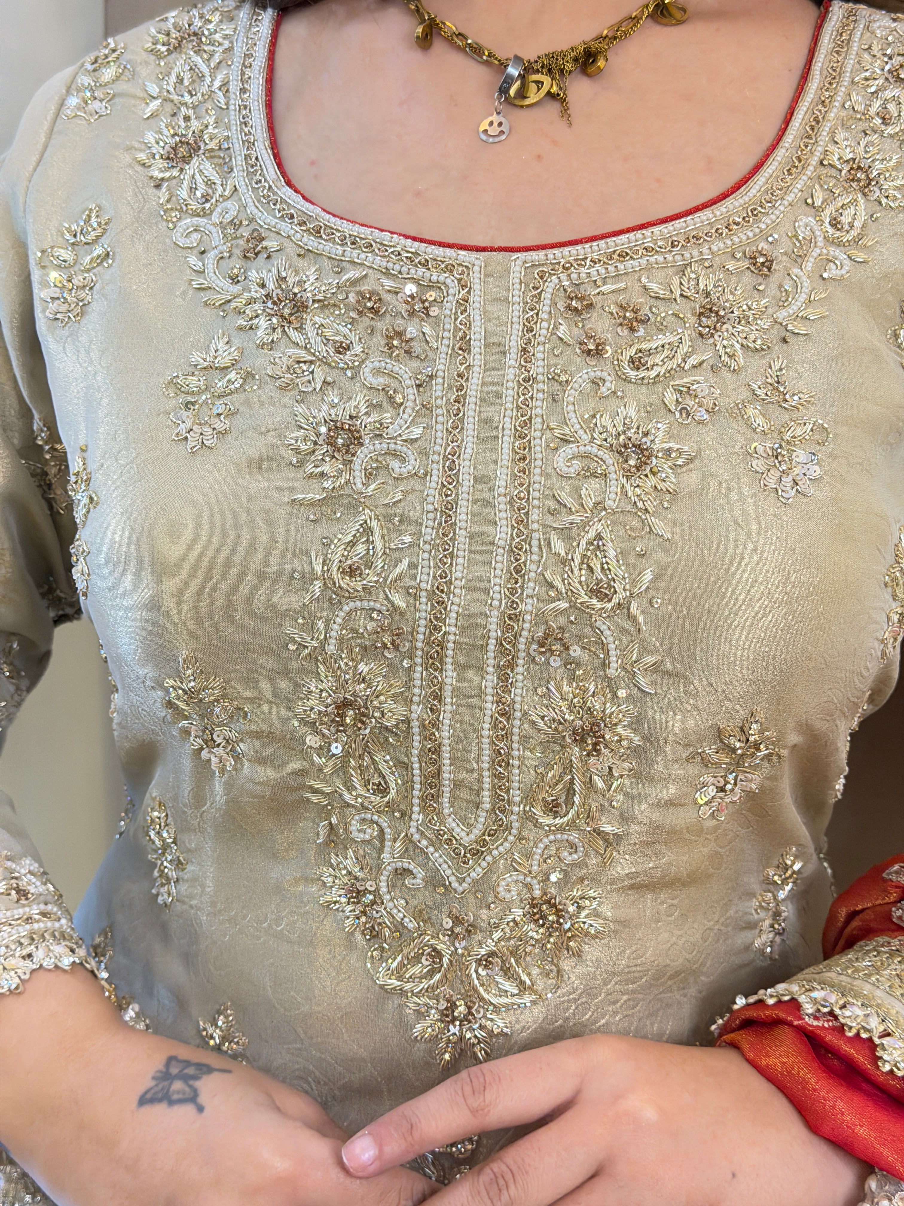 PARTY WEAR SHARARA SUIT