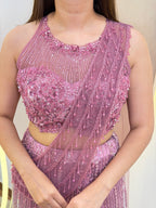 C209 OUTFIT DRAPE SAREE