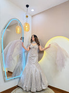 INDOWESTERN FISHCUT LEHENGA