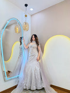 INDOWESTERN FISHCUT LEHENGA