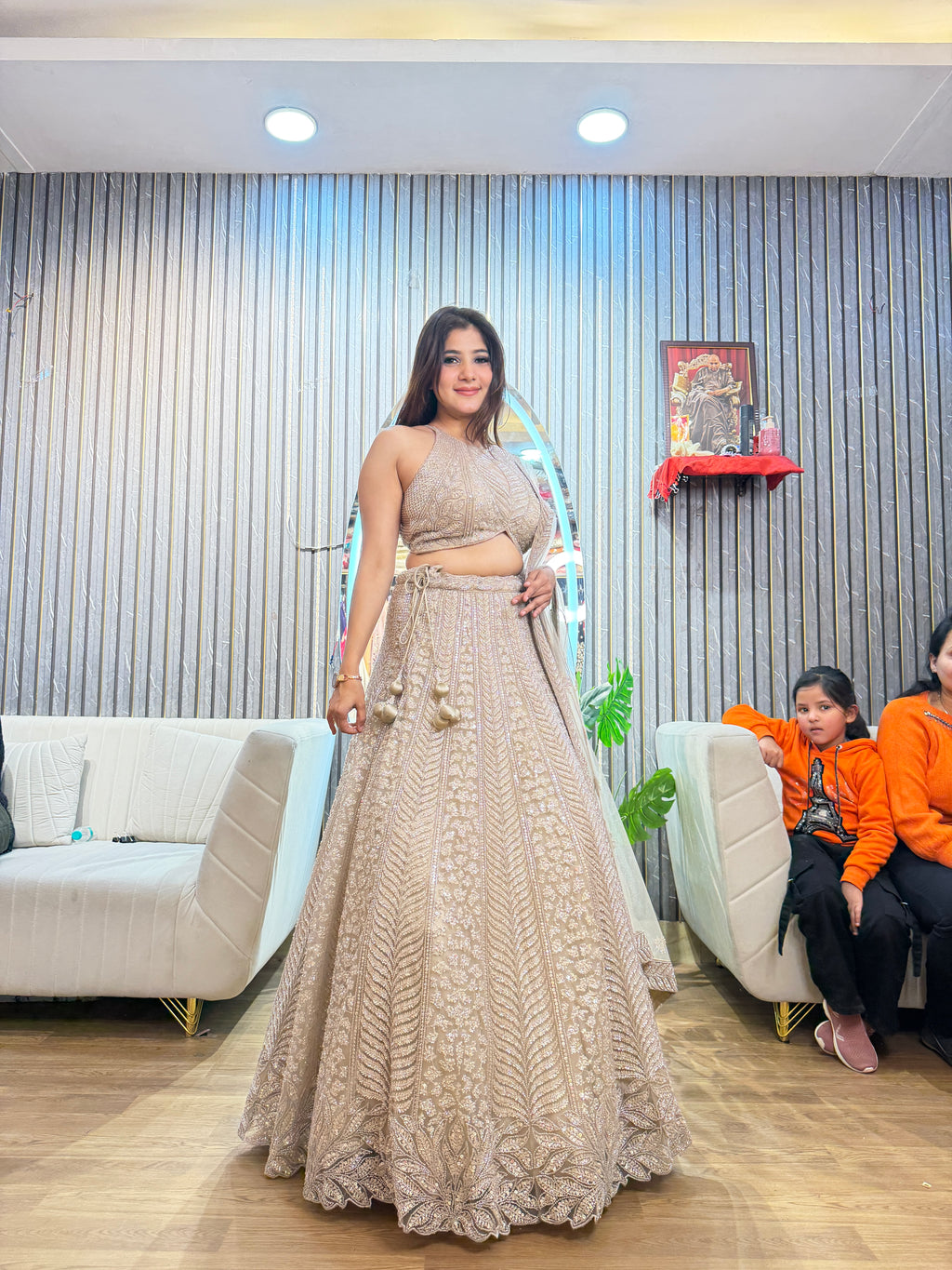 D117 partywear lehnga