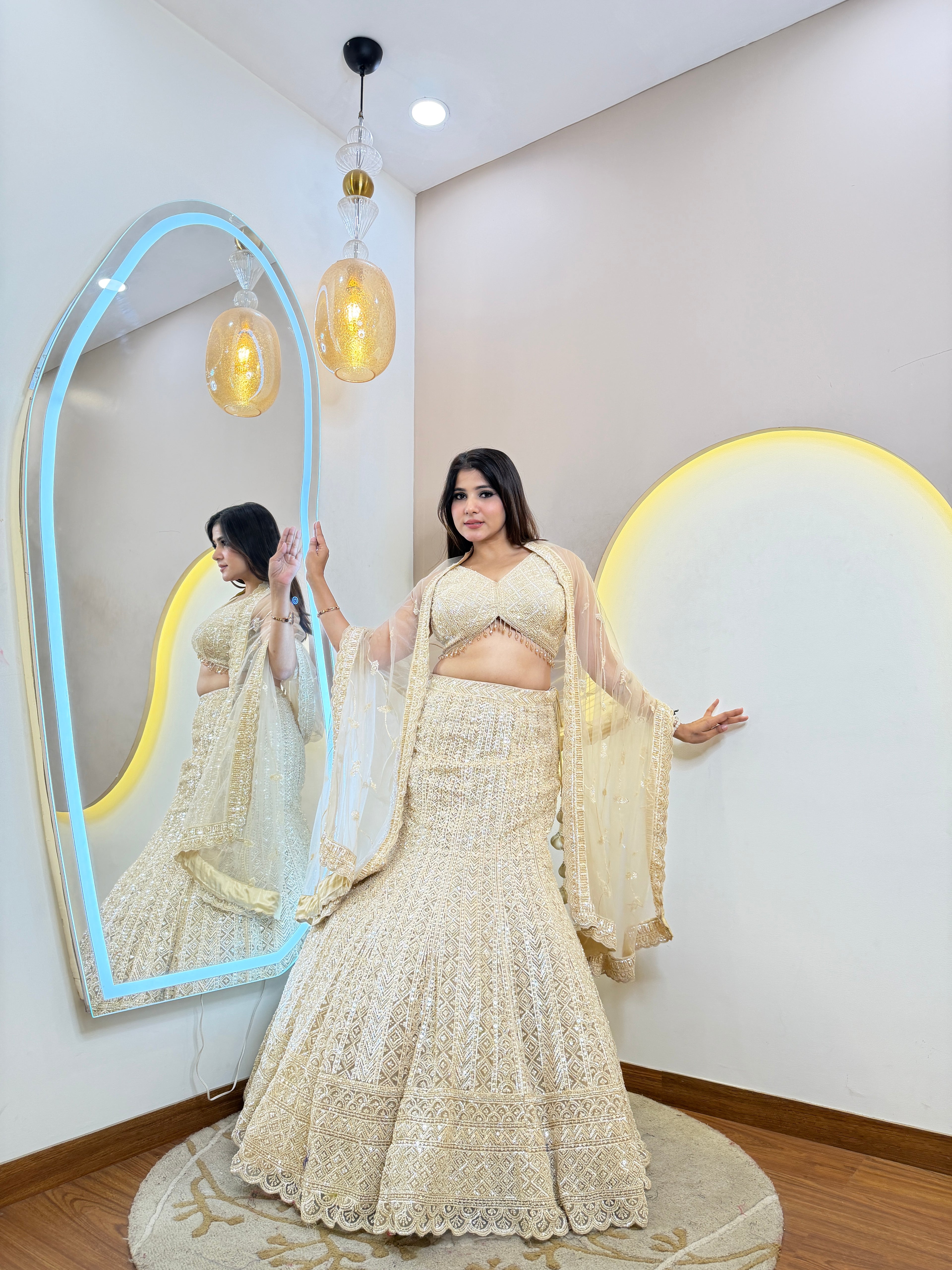 FISHCUT LEHENGA