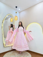 D790  ANARKALI PANT SUIT OUTFIT GOWN