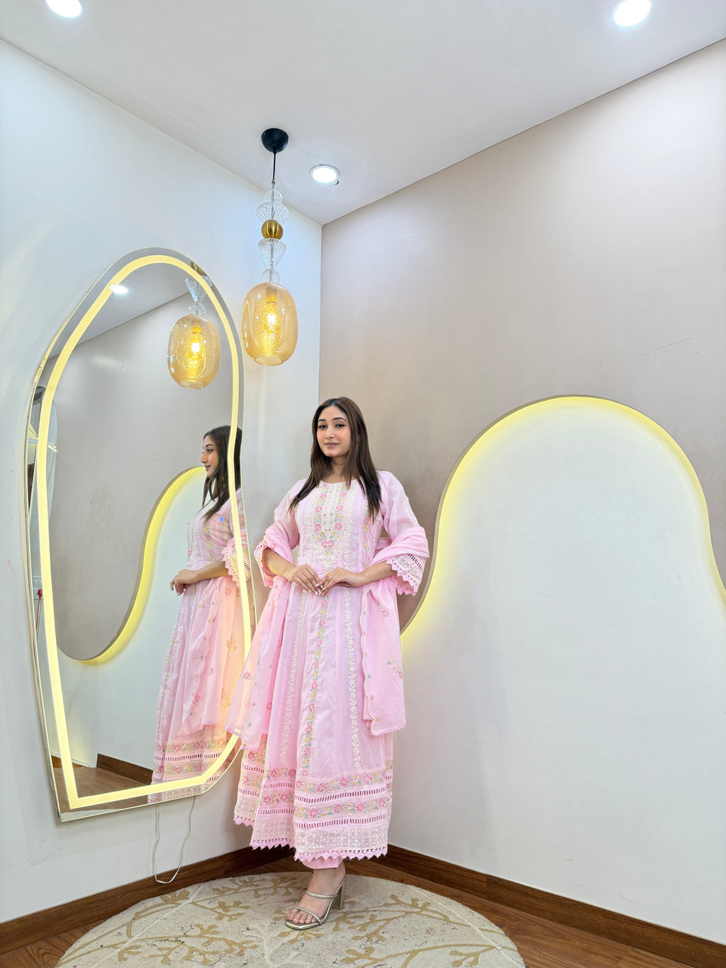 D790  ANARKALI PANT SUIT OUTFIT GOWN