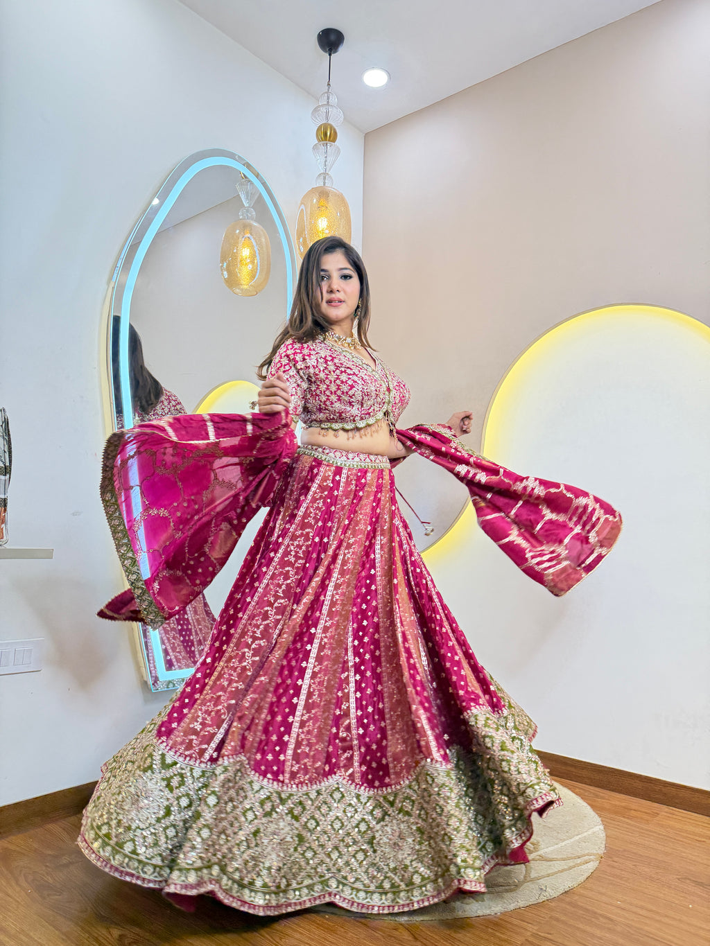 partywear lehnga