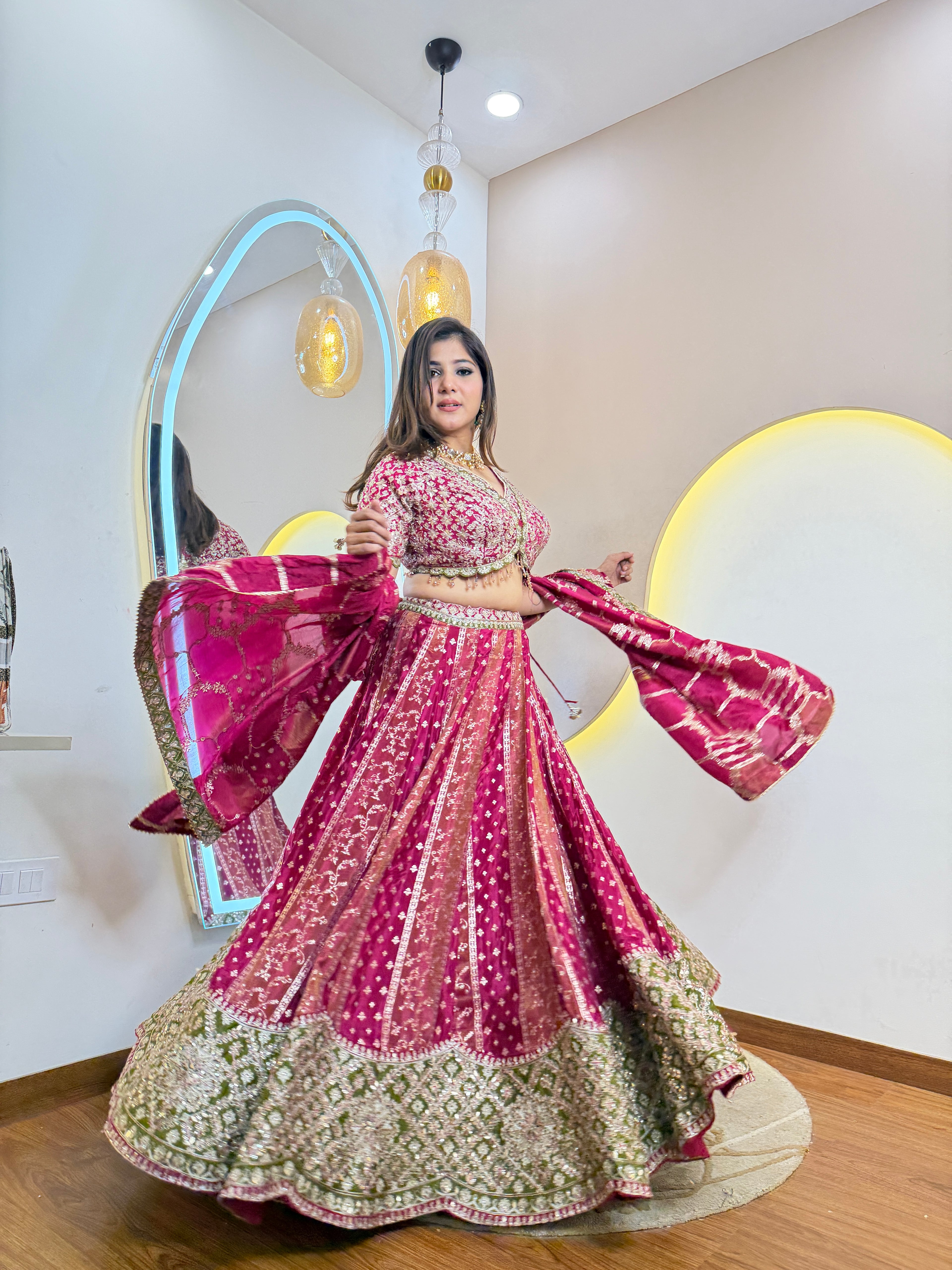 partywear lehnga