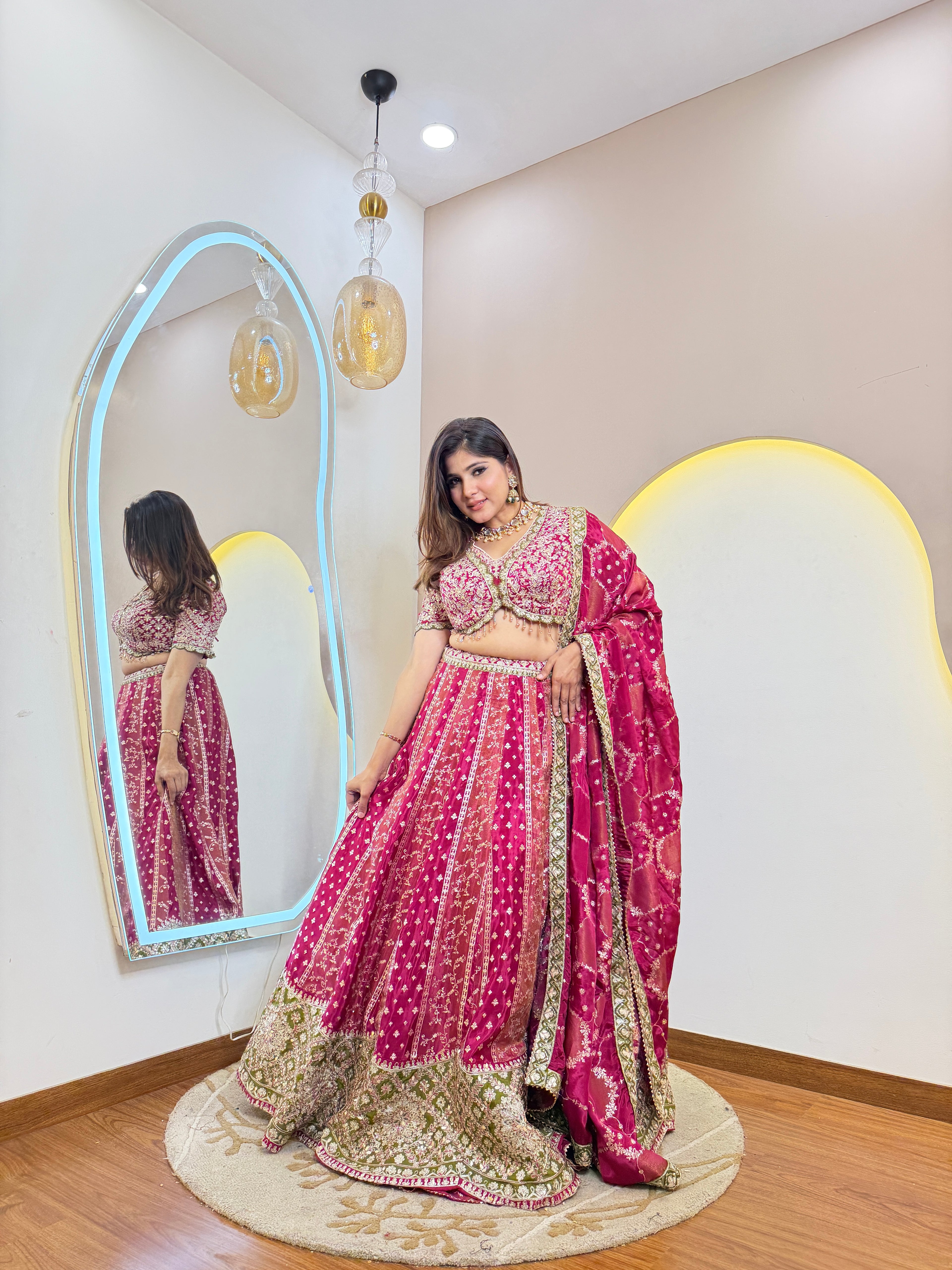 partywear lehnga