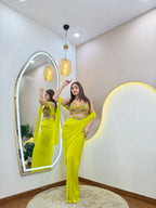 D640   DRAPE SAREE