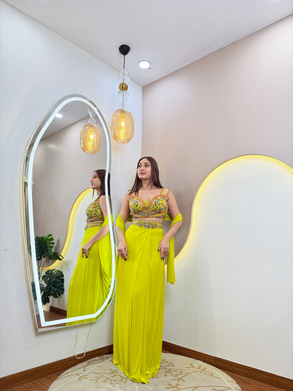 D640   DRAPE SAREE