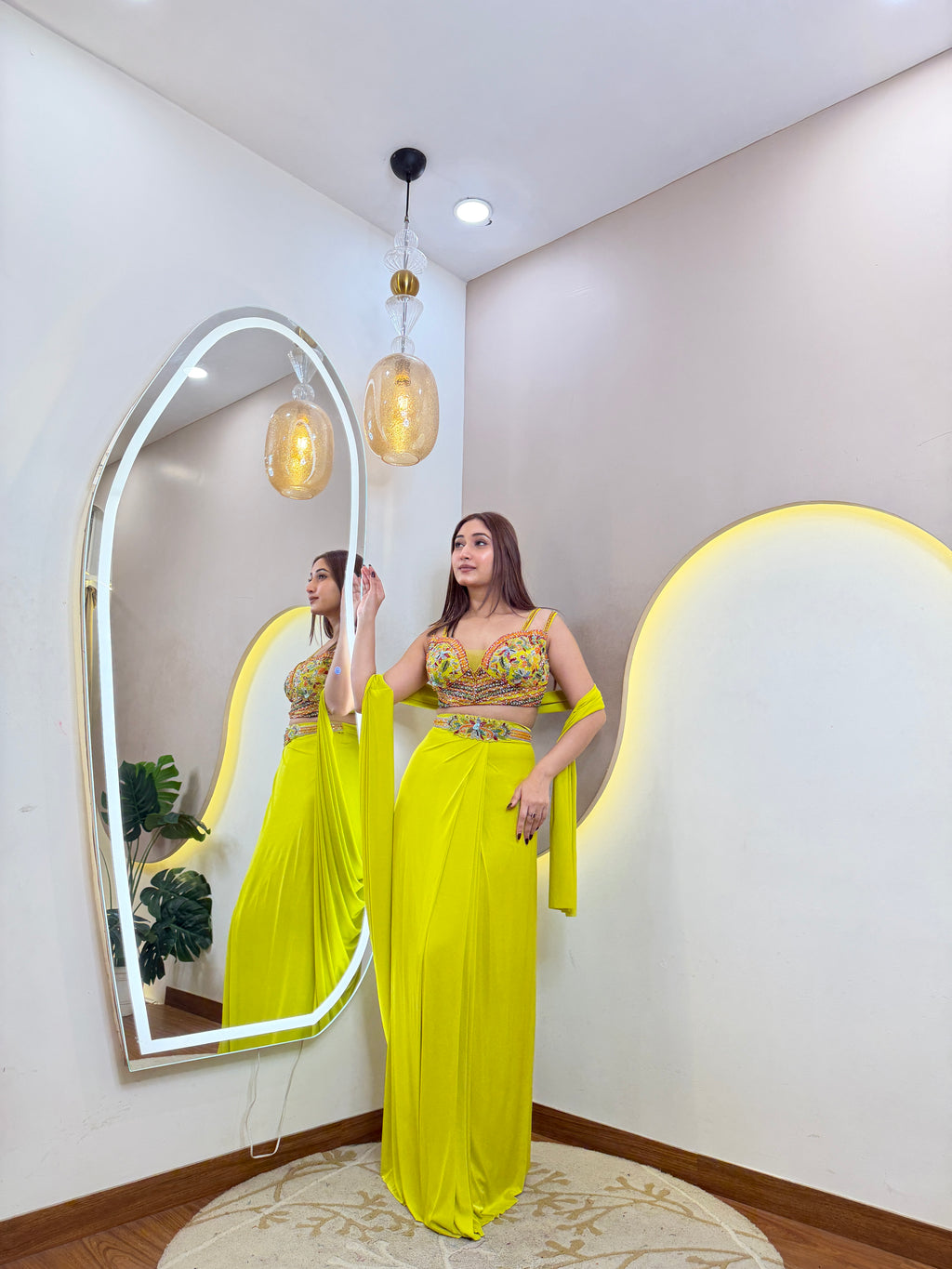 D640   DRAPE SAREE