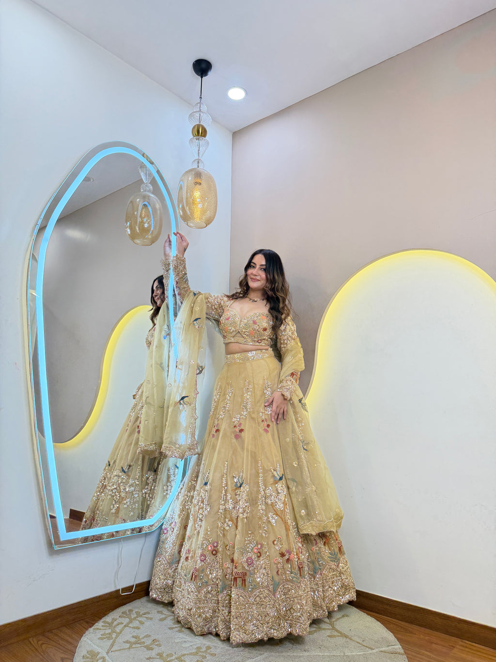 D394  Crop top skirt