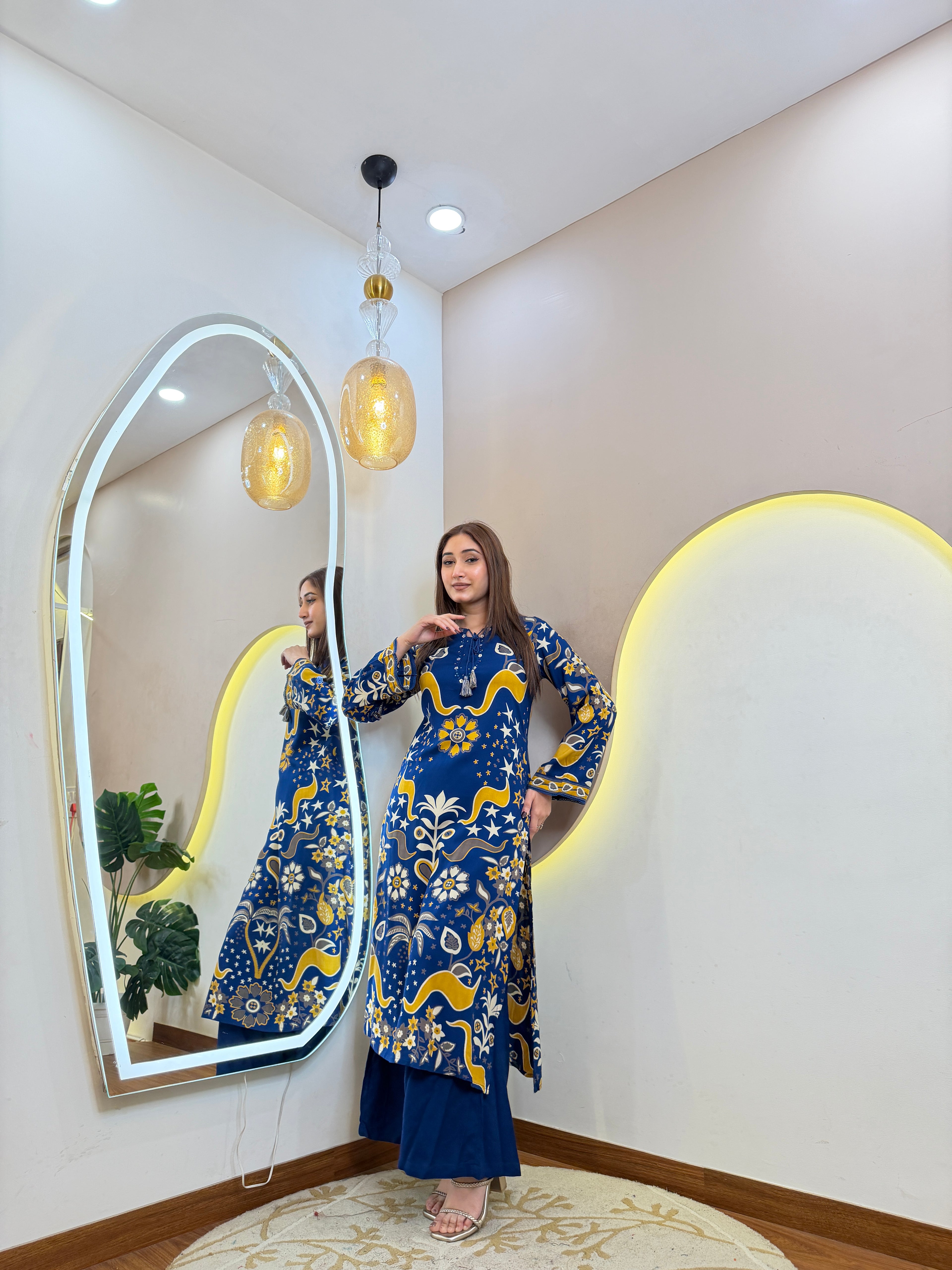 D595  RAYON 2 PC SET