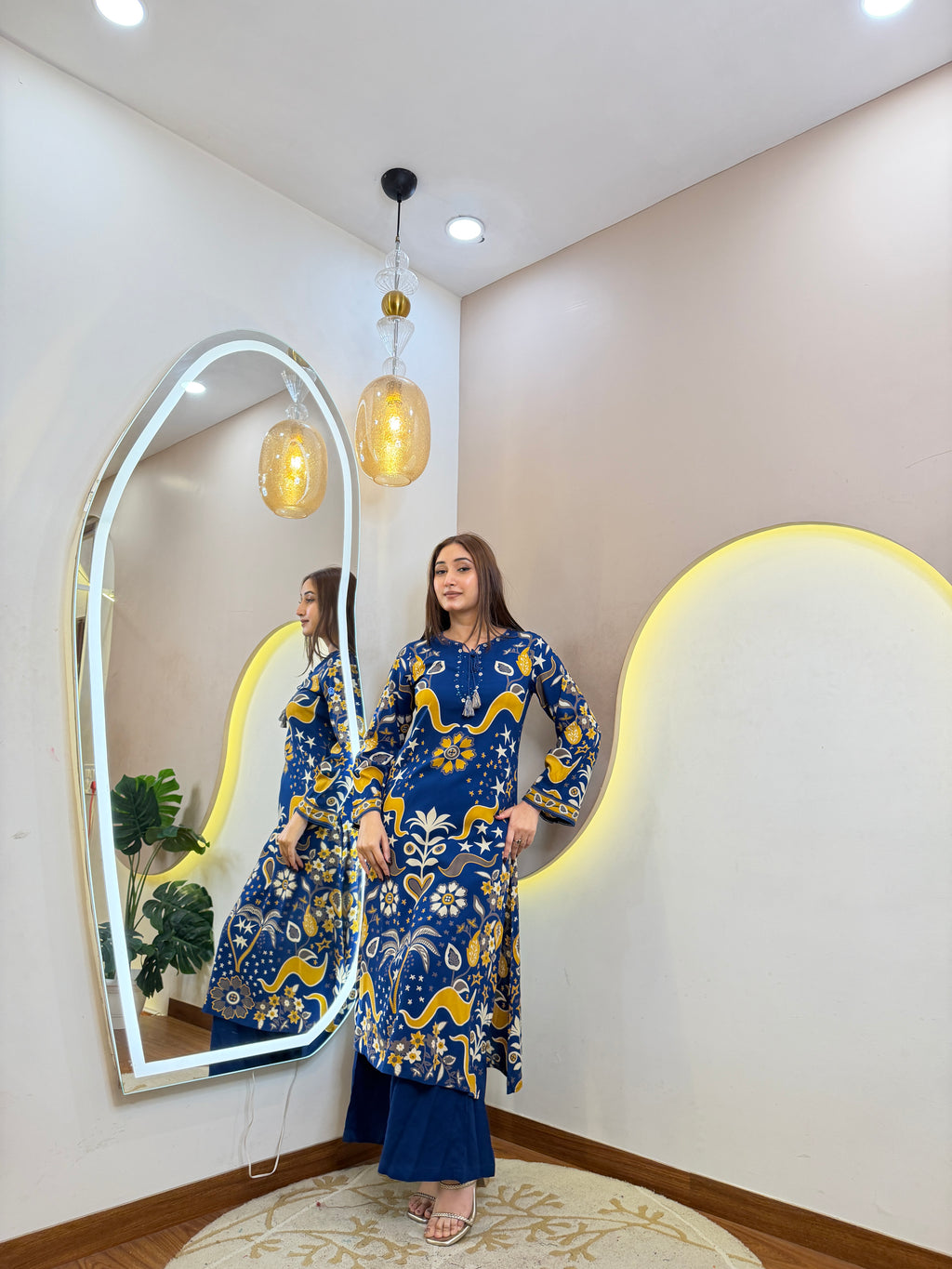 D595  RAYON 2 PC SET