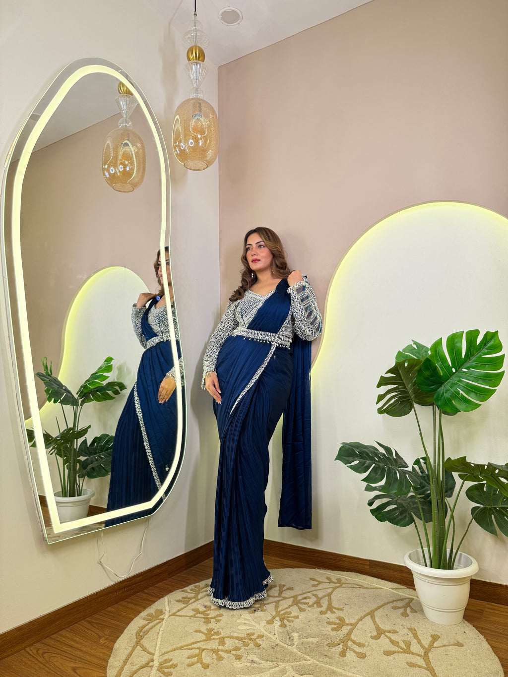 " NAGMA " DRAPE SAREE