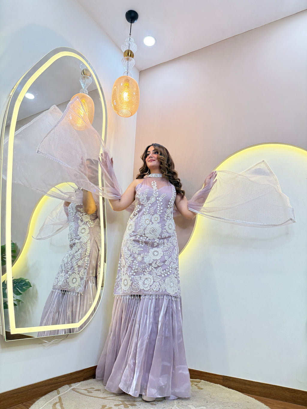 "SHAZIA" SHARARA SUIT