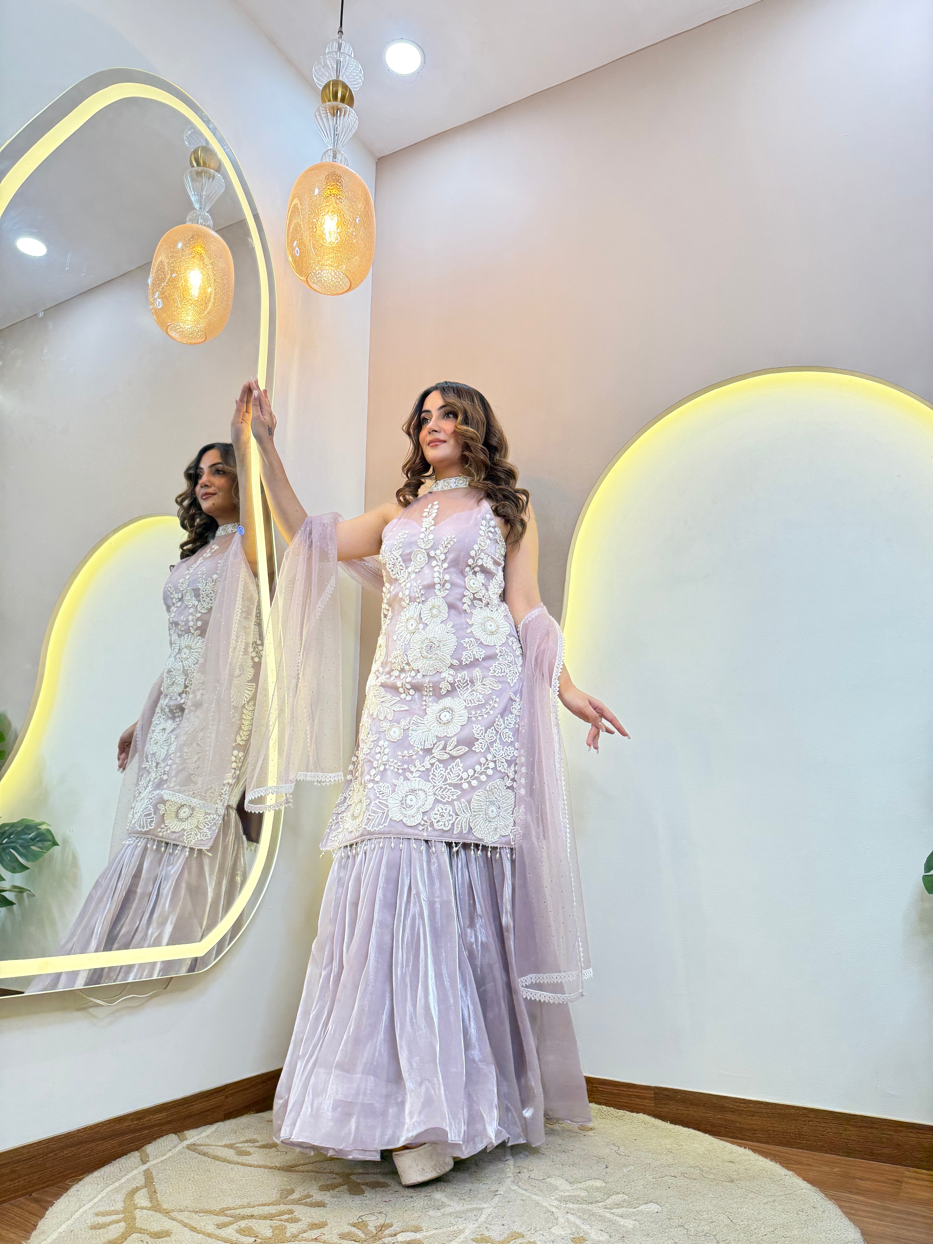 "SHAZIA" SHARARA SUIT