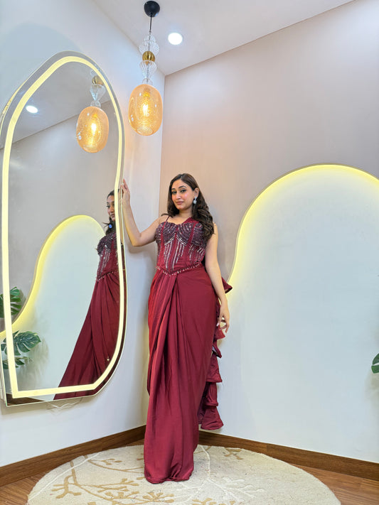 "AVNIT" DRAPE SAREE