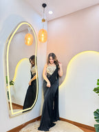 “MARIAM” cordser drape saree