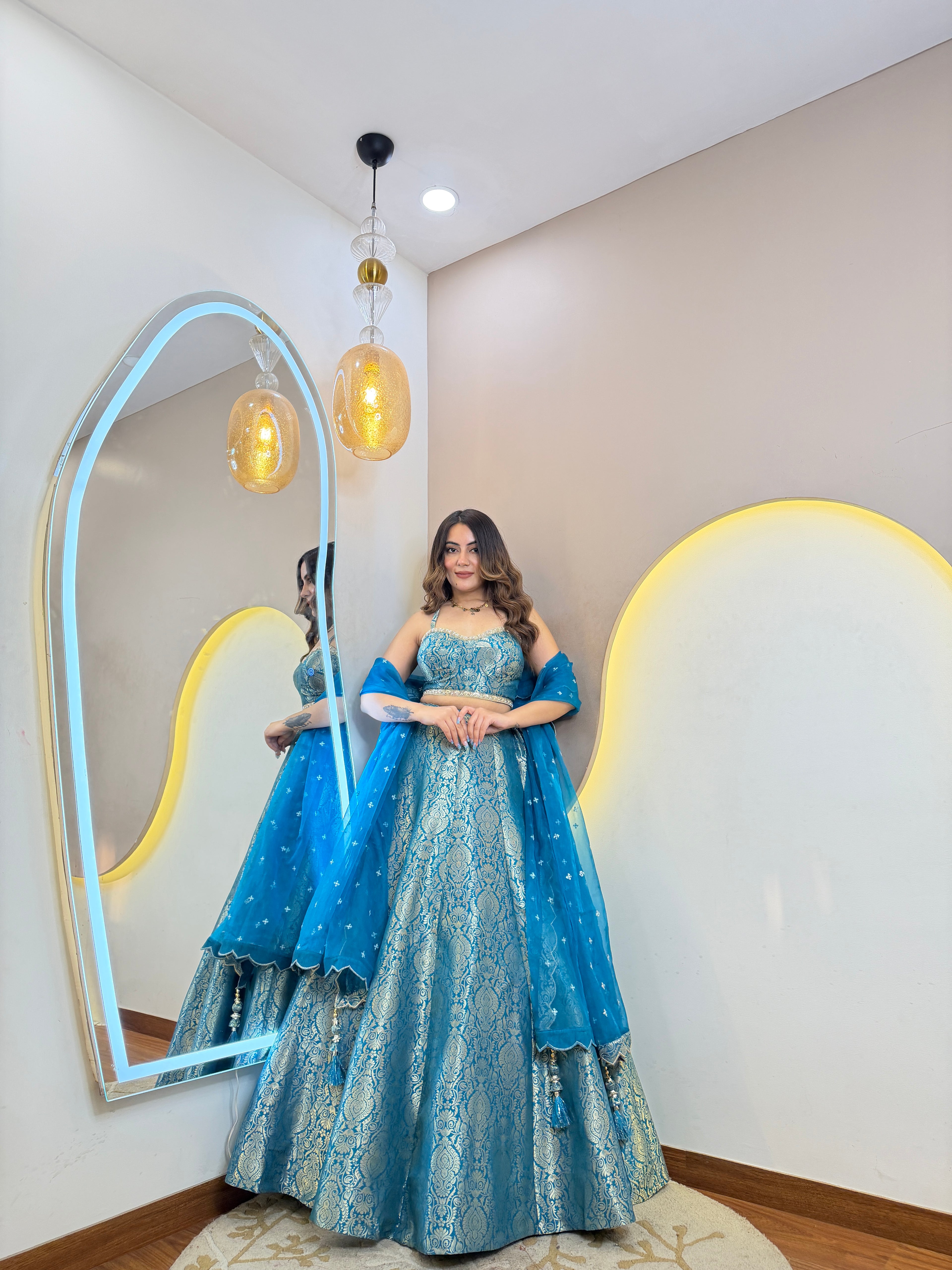 partywear lehnga