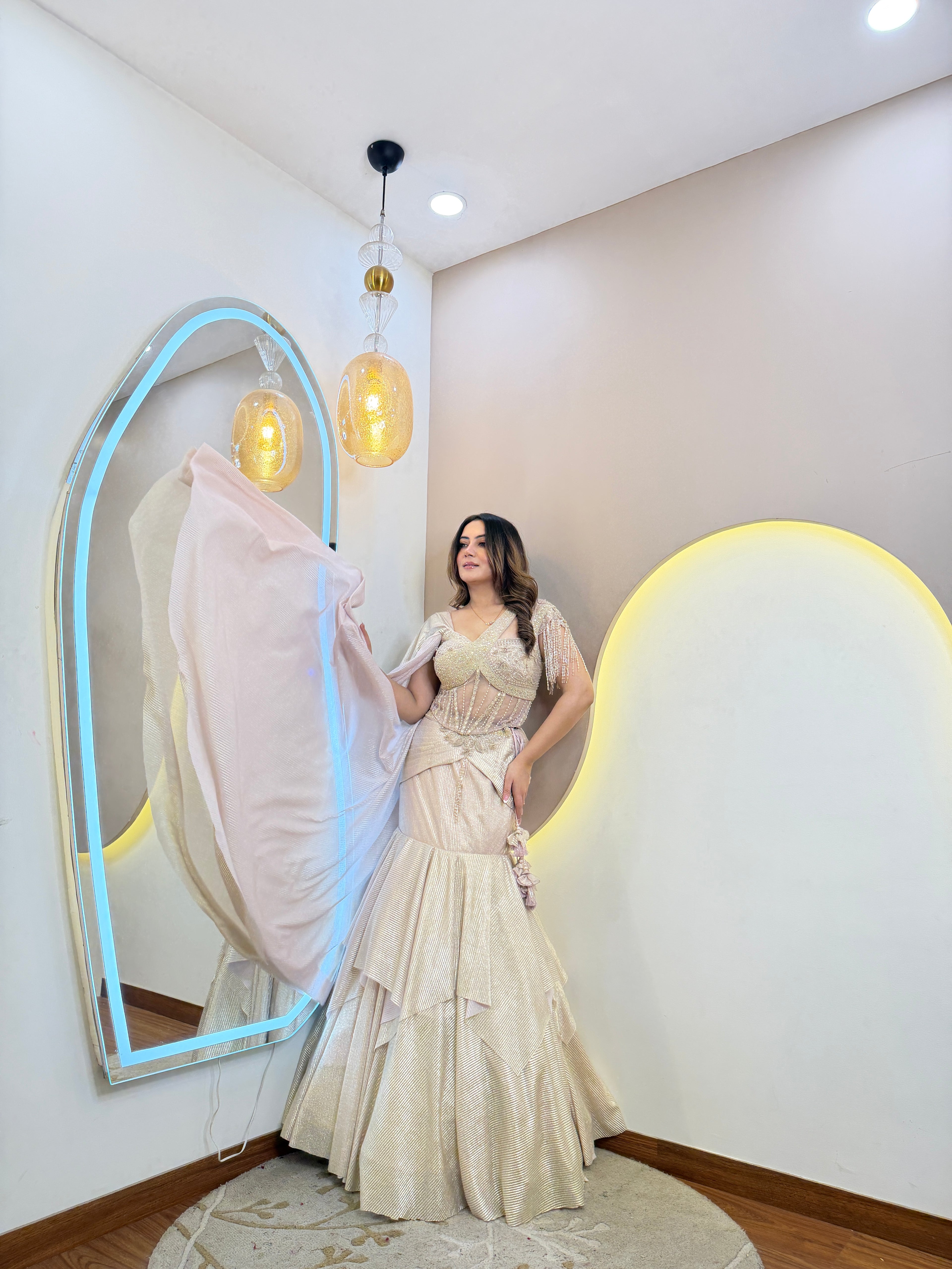 D132 FISHCUT LEHENGA