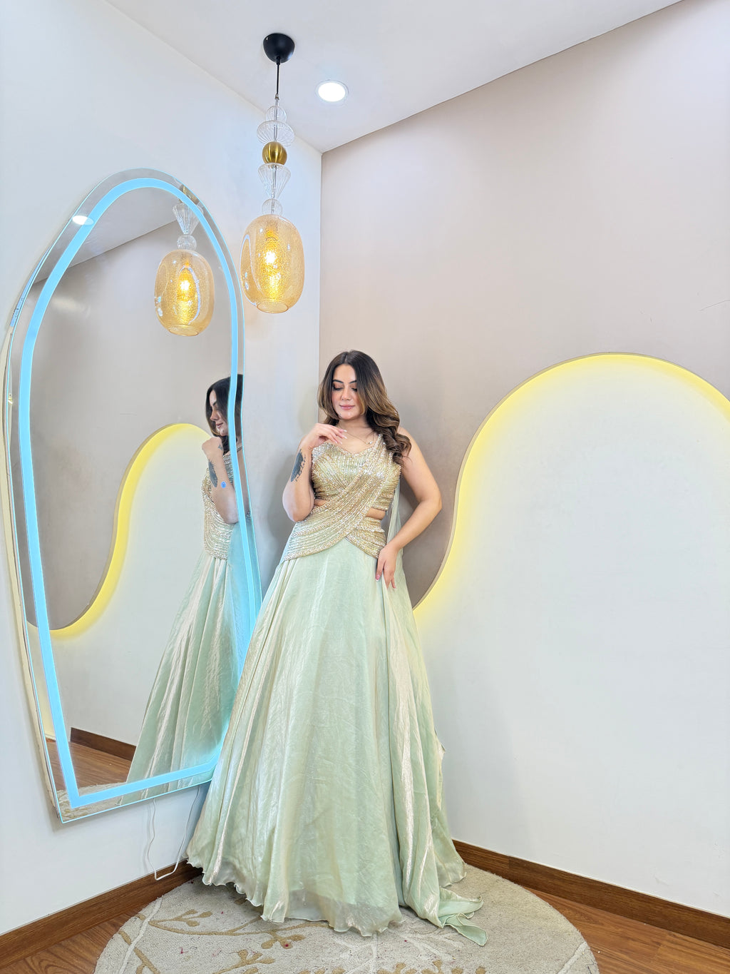 D101 partywear lehnga