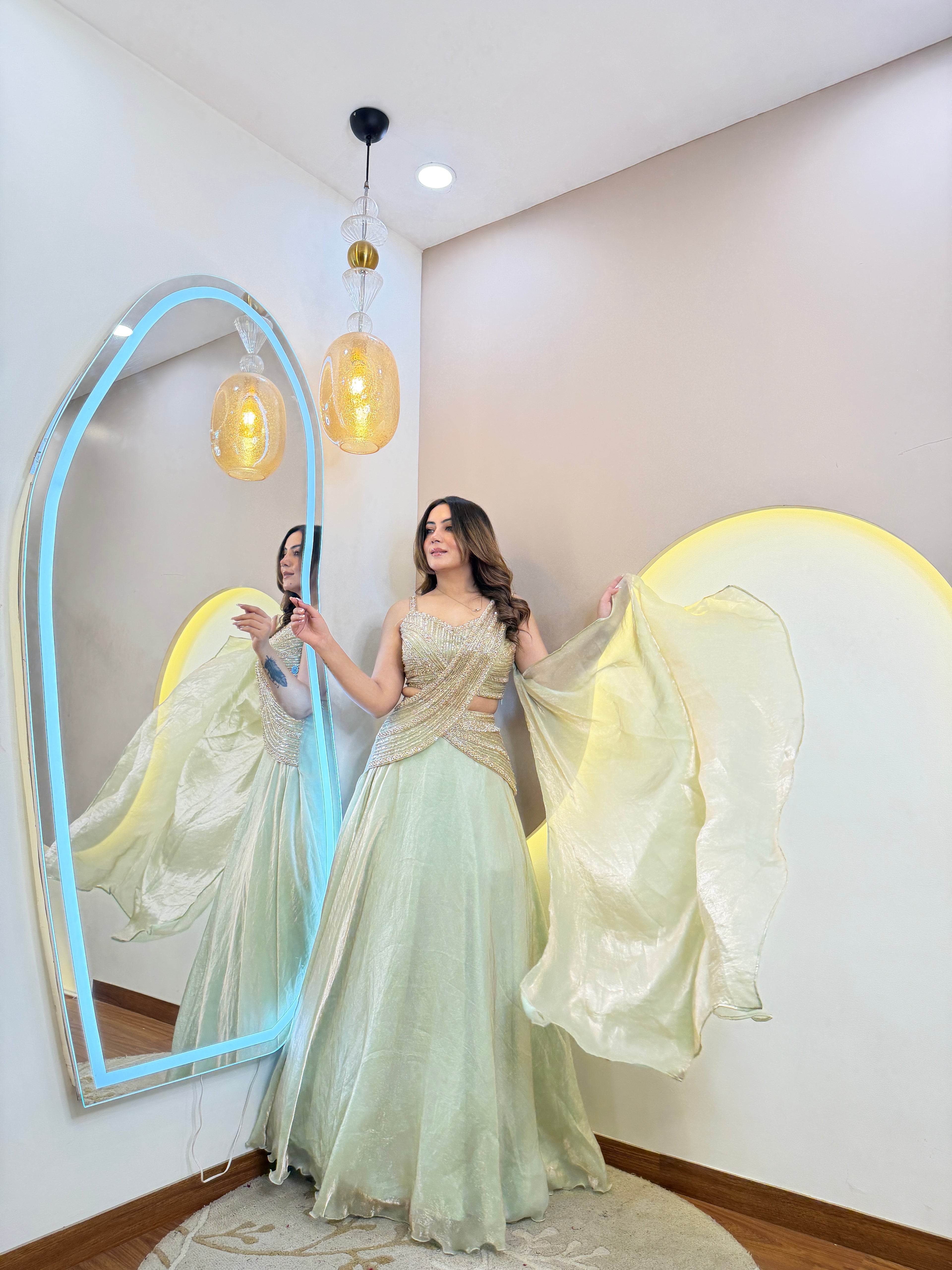 D101 partywear lehnga