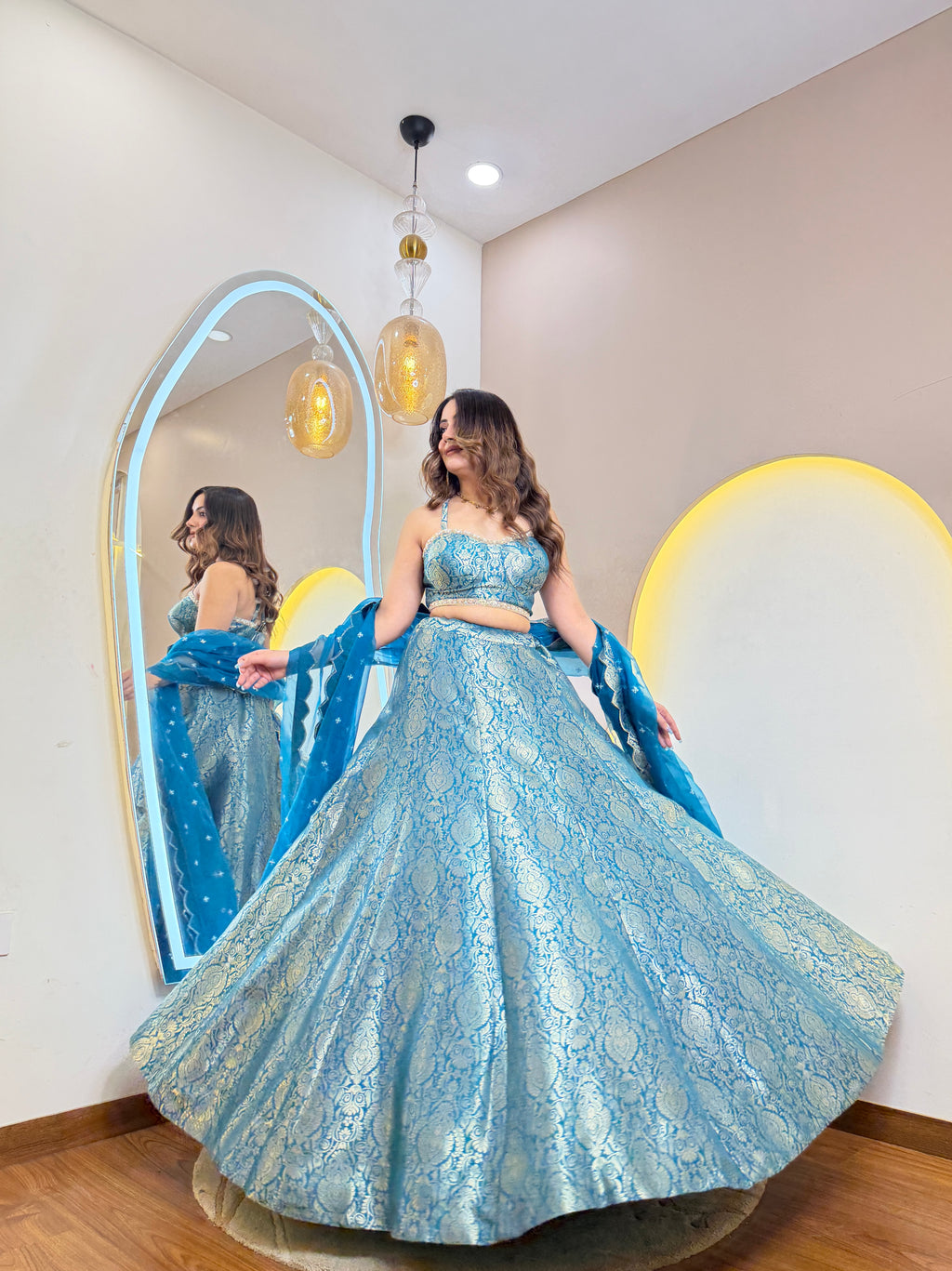 partywear lehnga