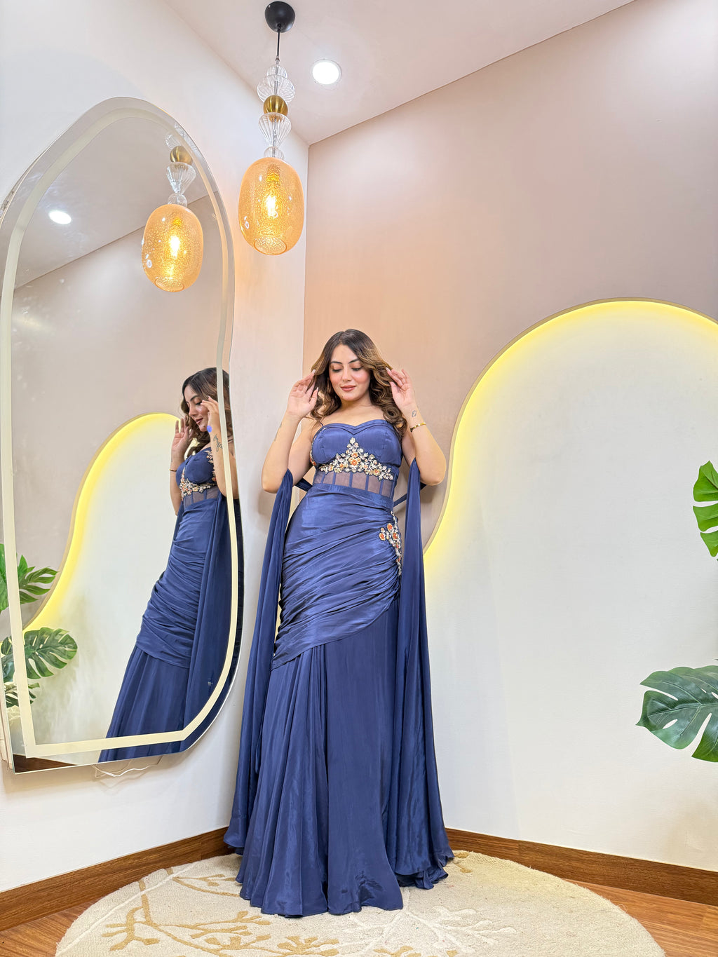 "YASMEEN" PARTYWEAR GOWN