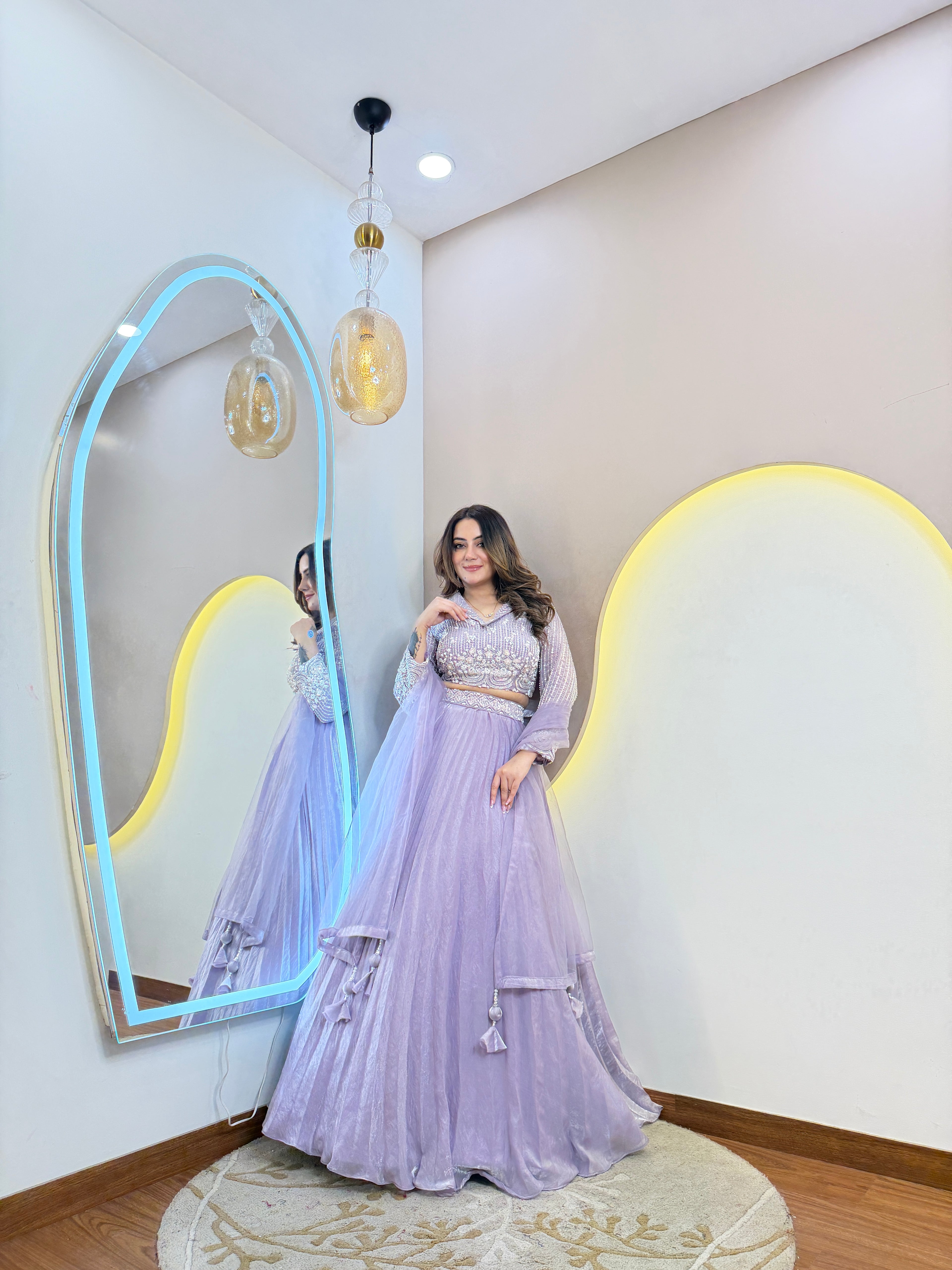 D96 partywear lehnga