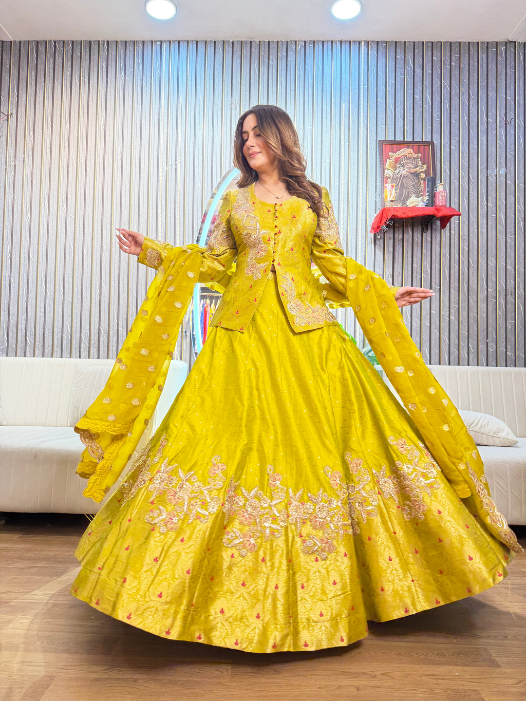 partywear lehnga