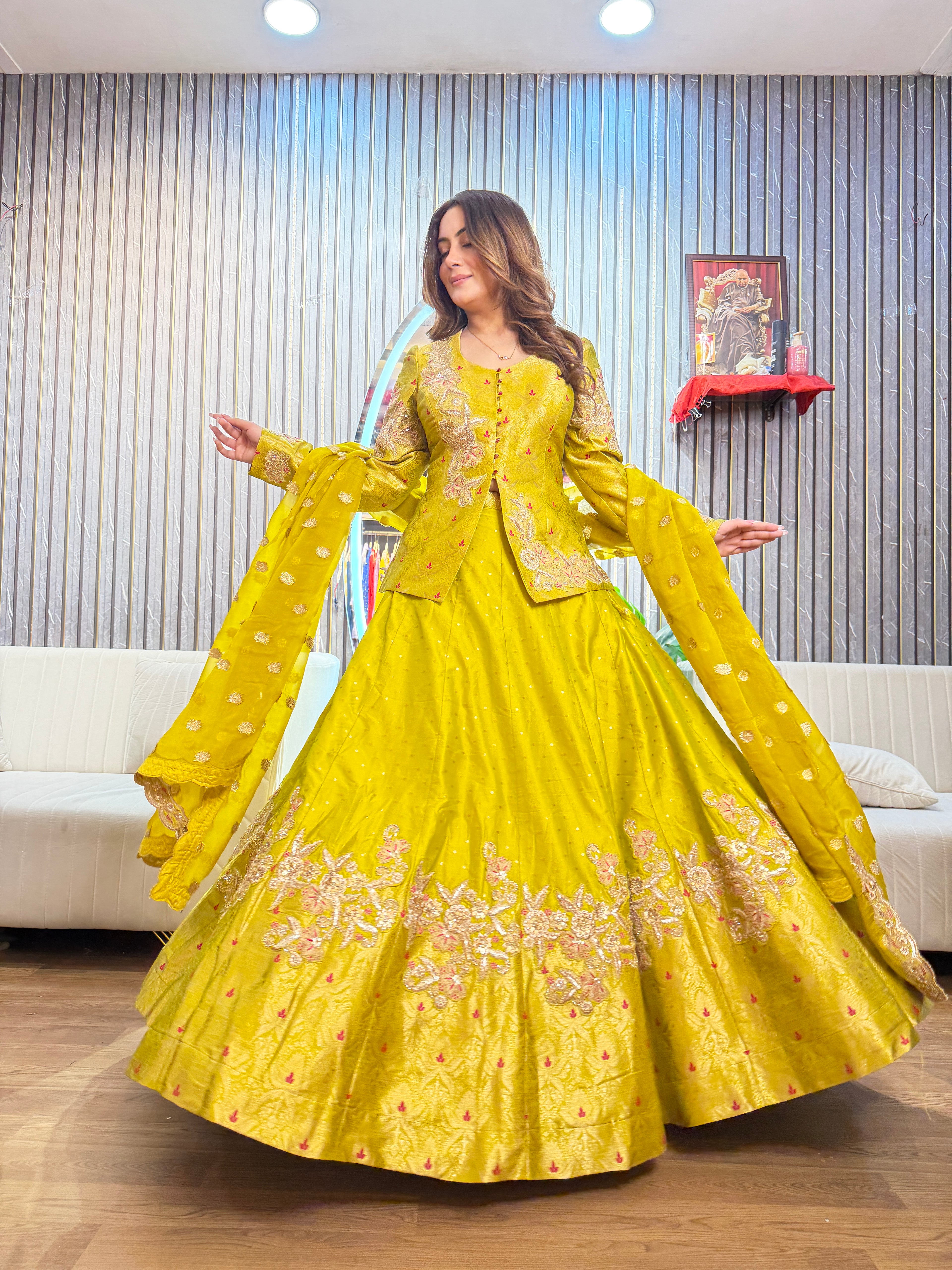 partywear lehnga