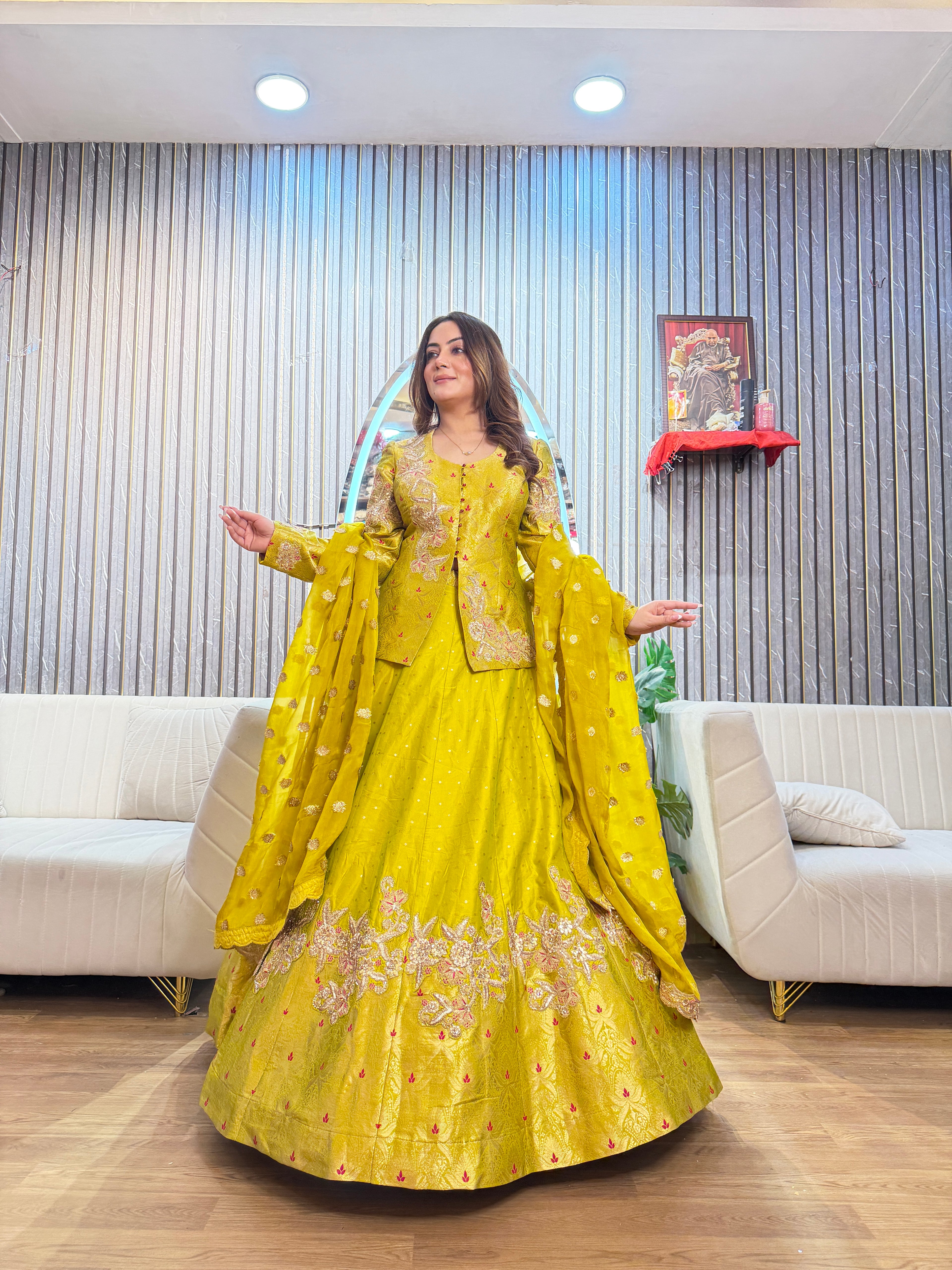 partywear lehnga