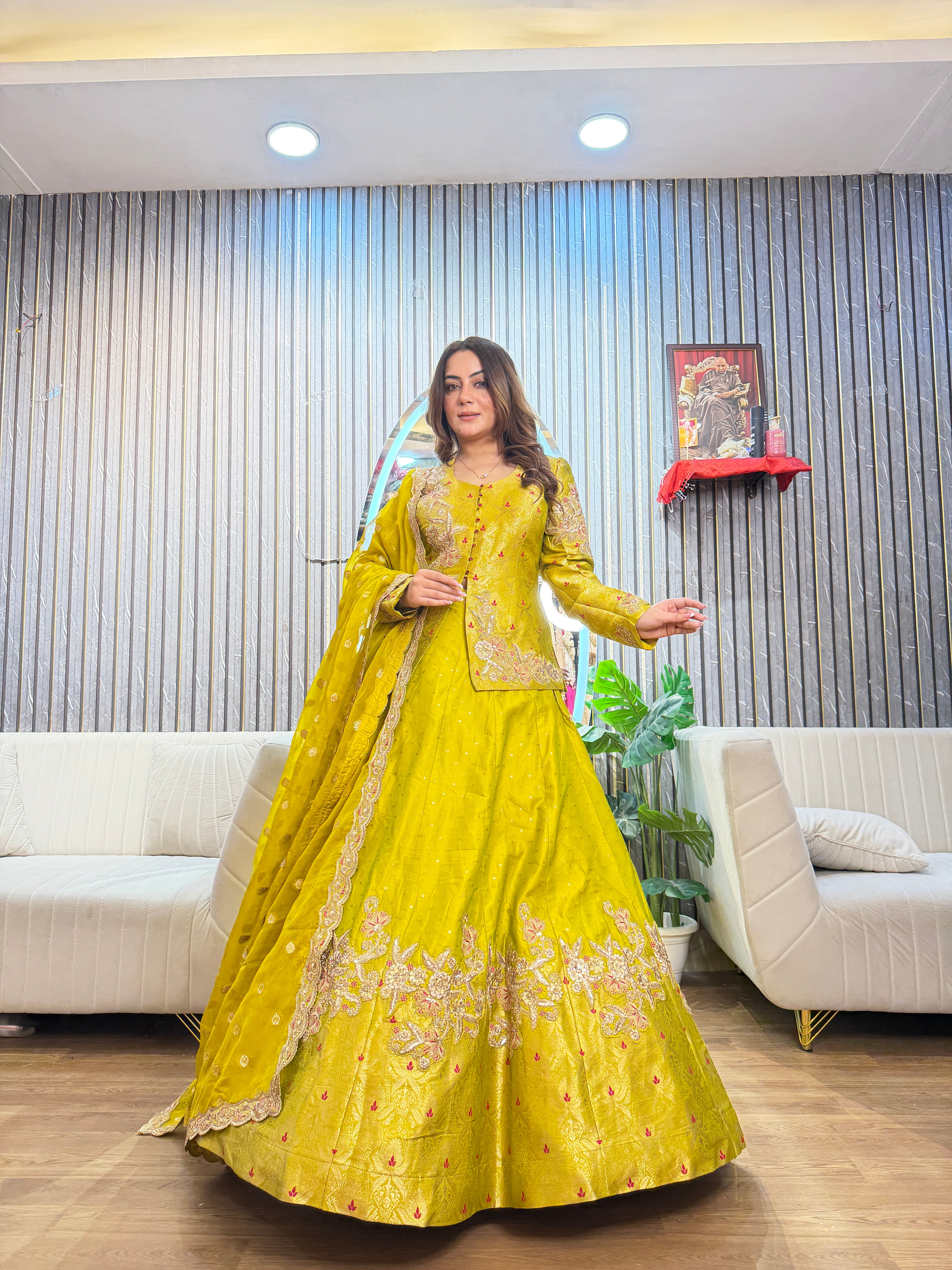 partywear lehnga