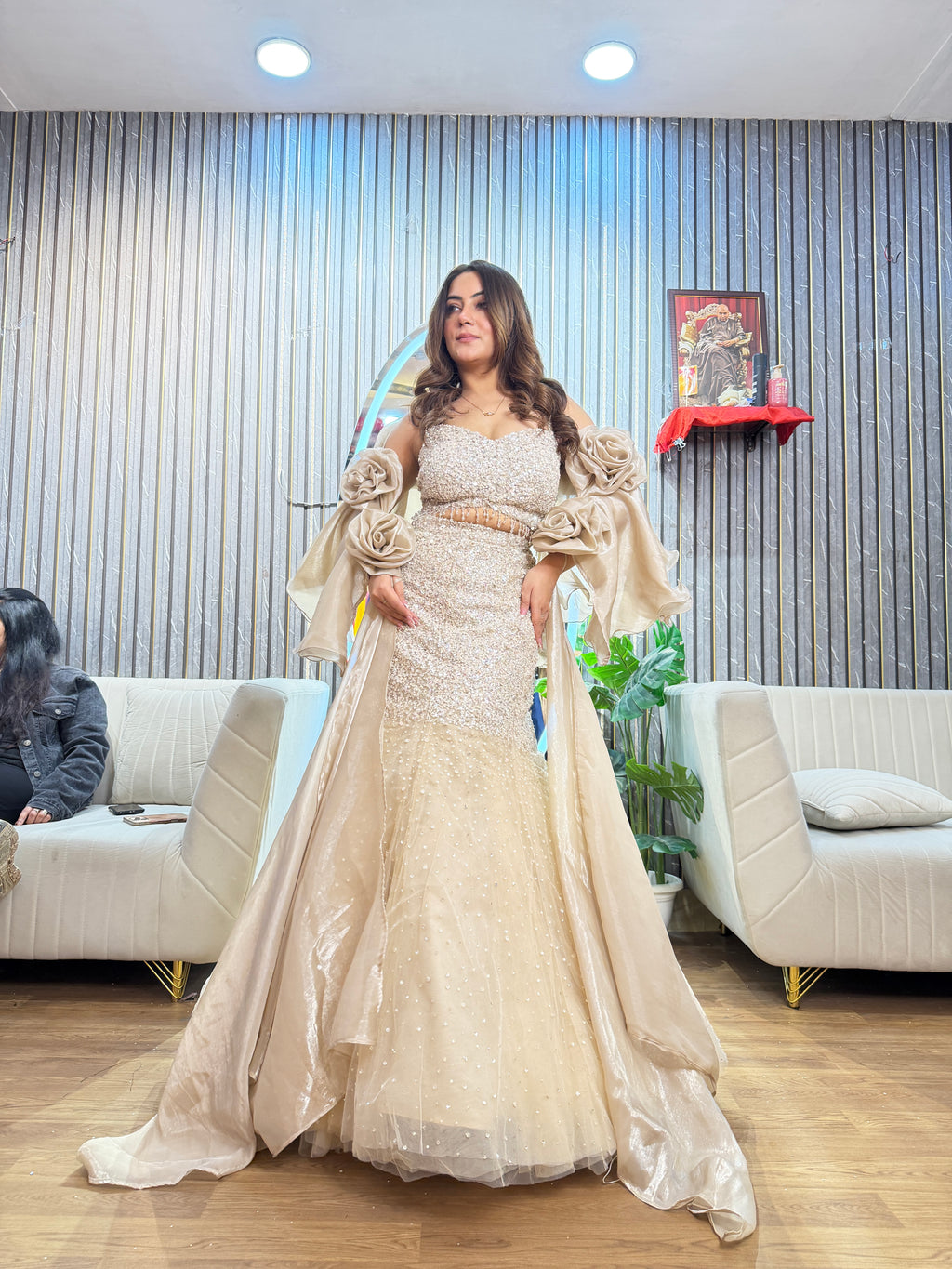 FISHCUT PARTYWEAR LEHENGA