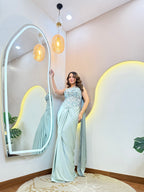 "BASMA  " DRAPE SAREE