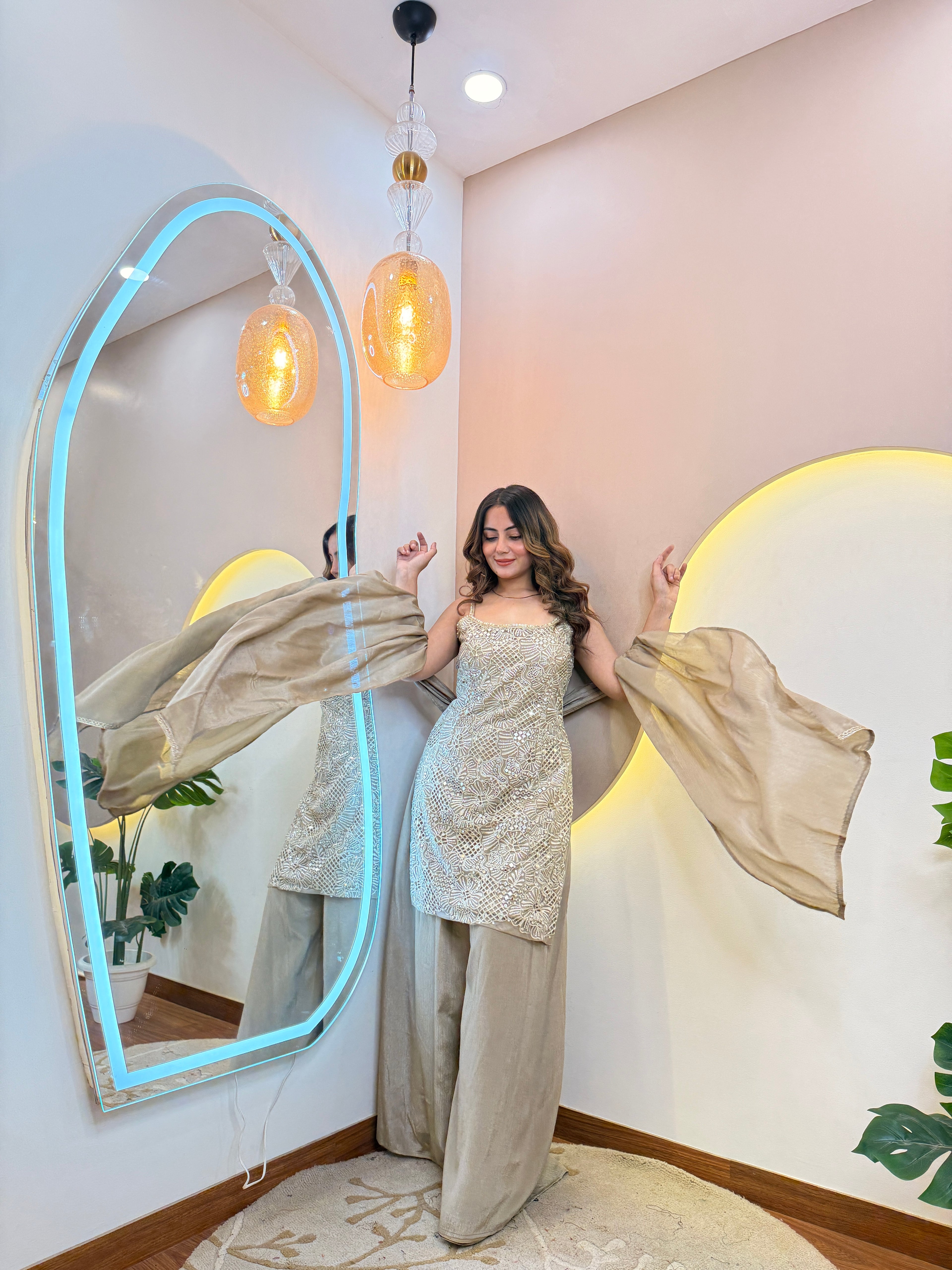 SHALINI OUTFIT SHARARA SUIT