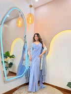 SHALINA  OUTFIT" DRAPE SAREE