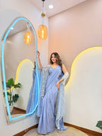 SHALINA  OUTFIT" DRAPE SAREE