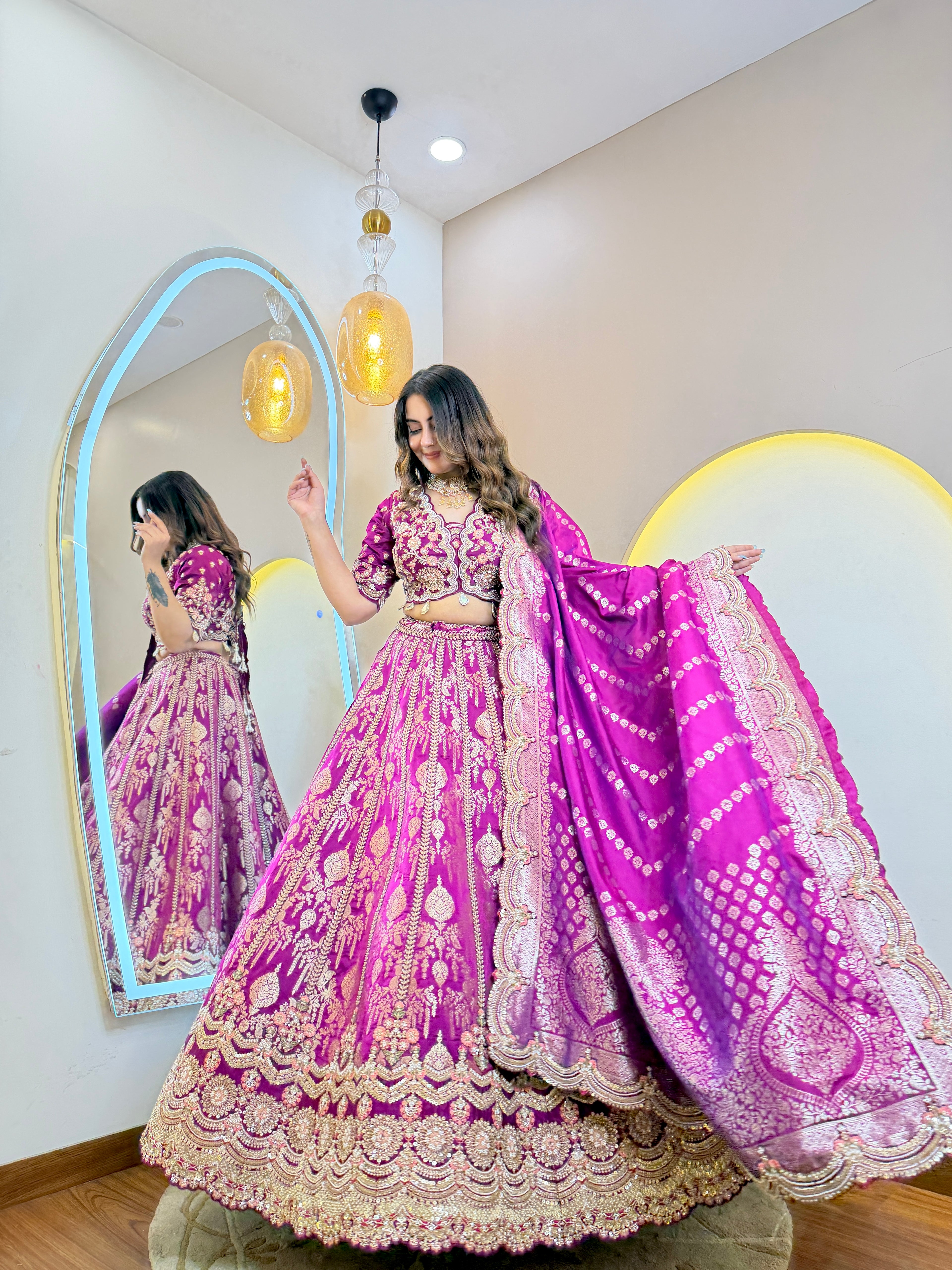 partywear lehnga