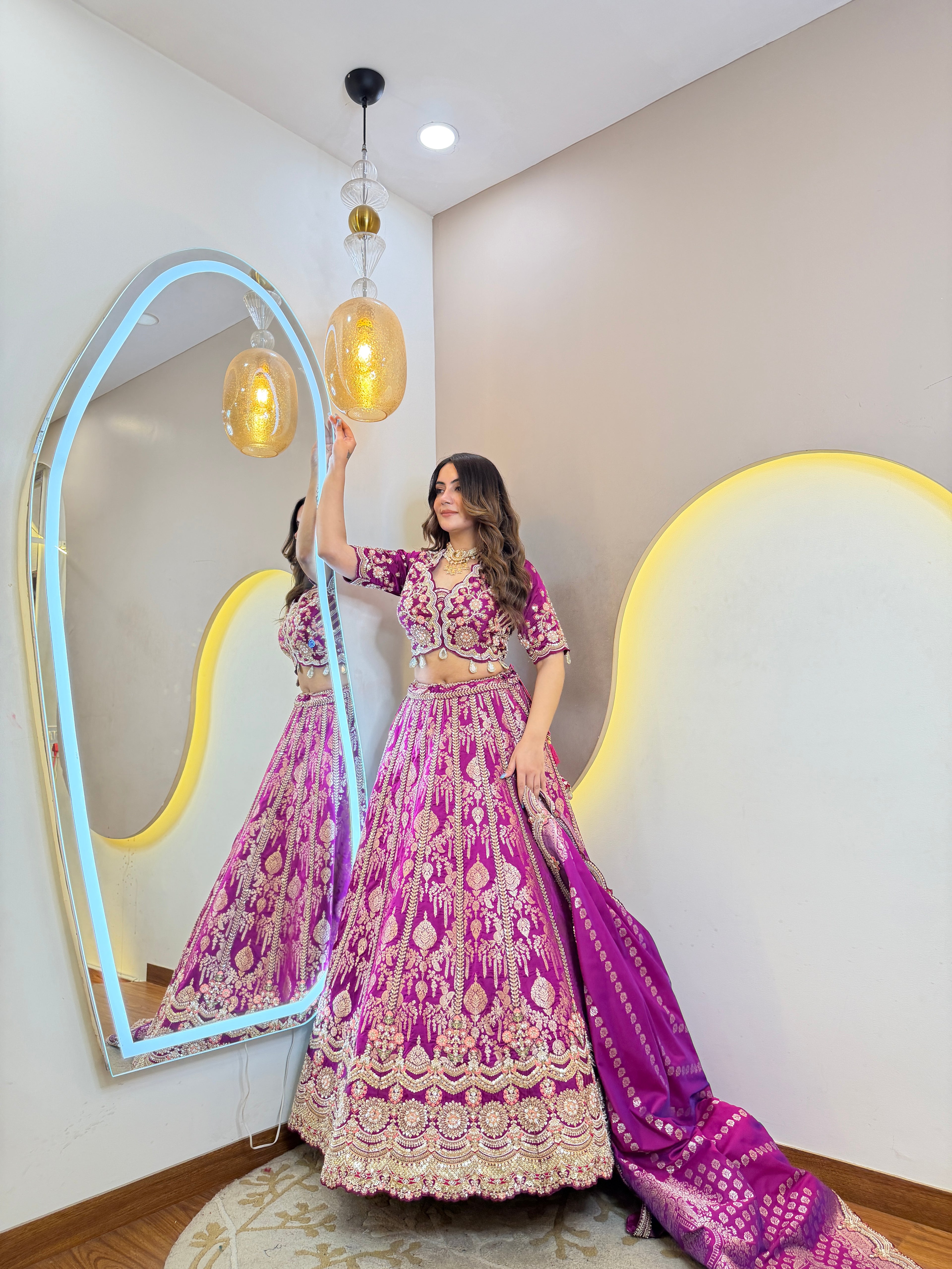 partywear lehnga