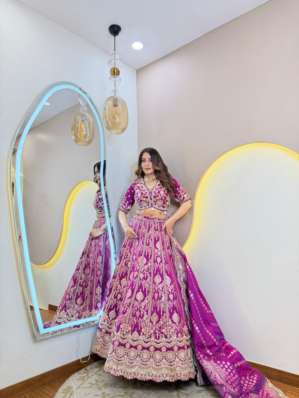 partywear lehnga