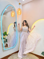 ZAHRAH OUTFIT  DRAPE SAREE