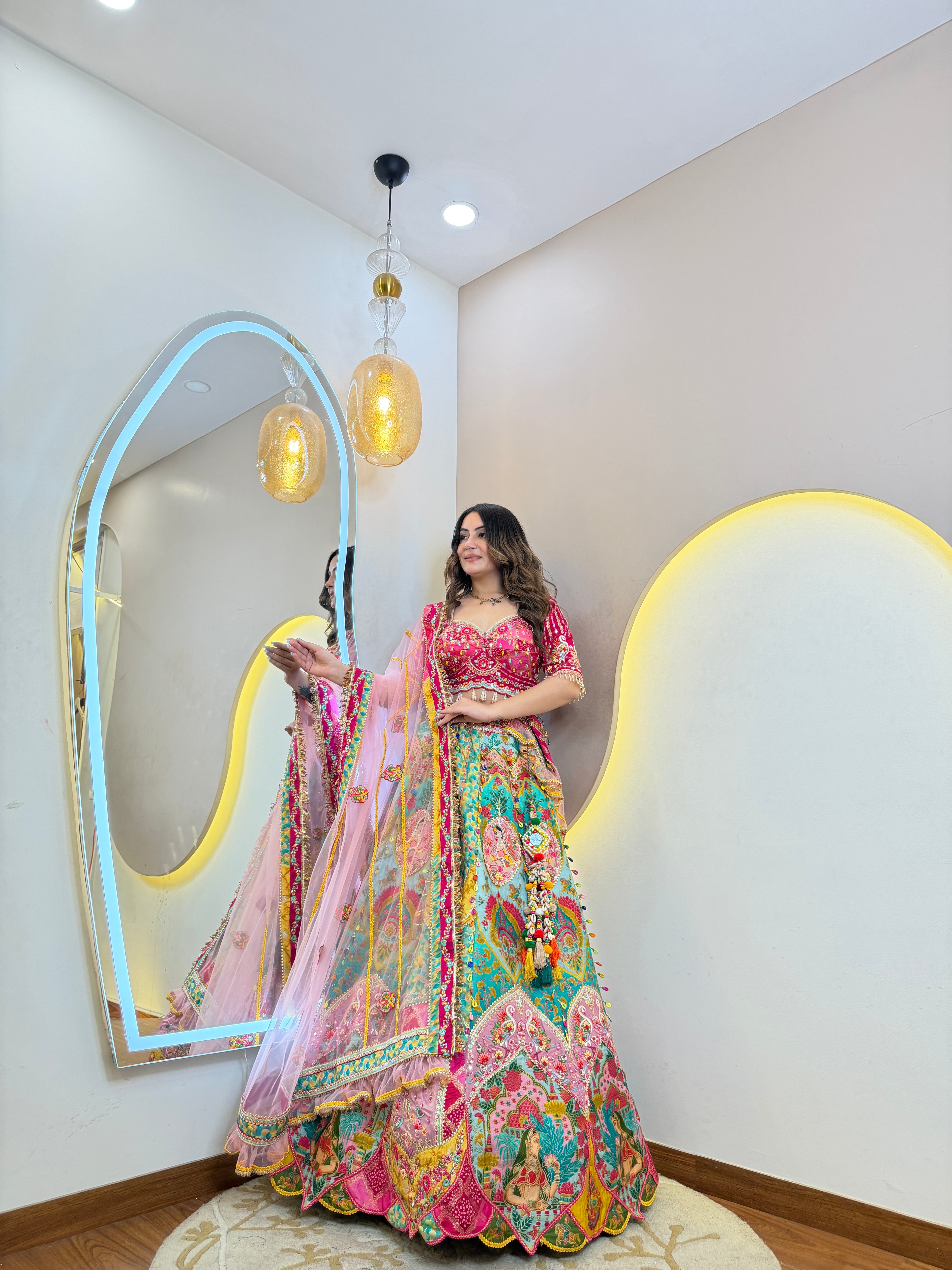 partywear lehnga