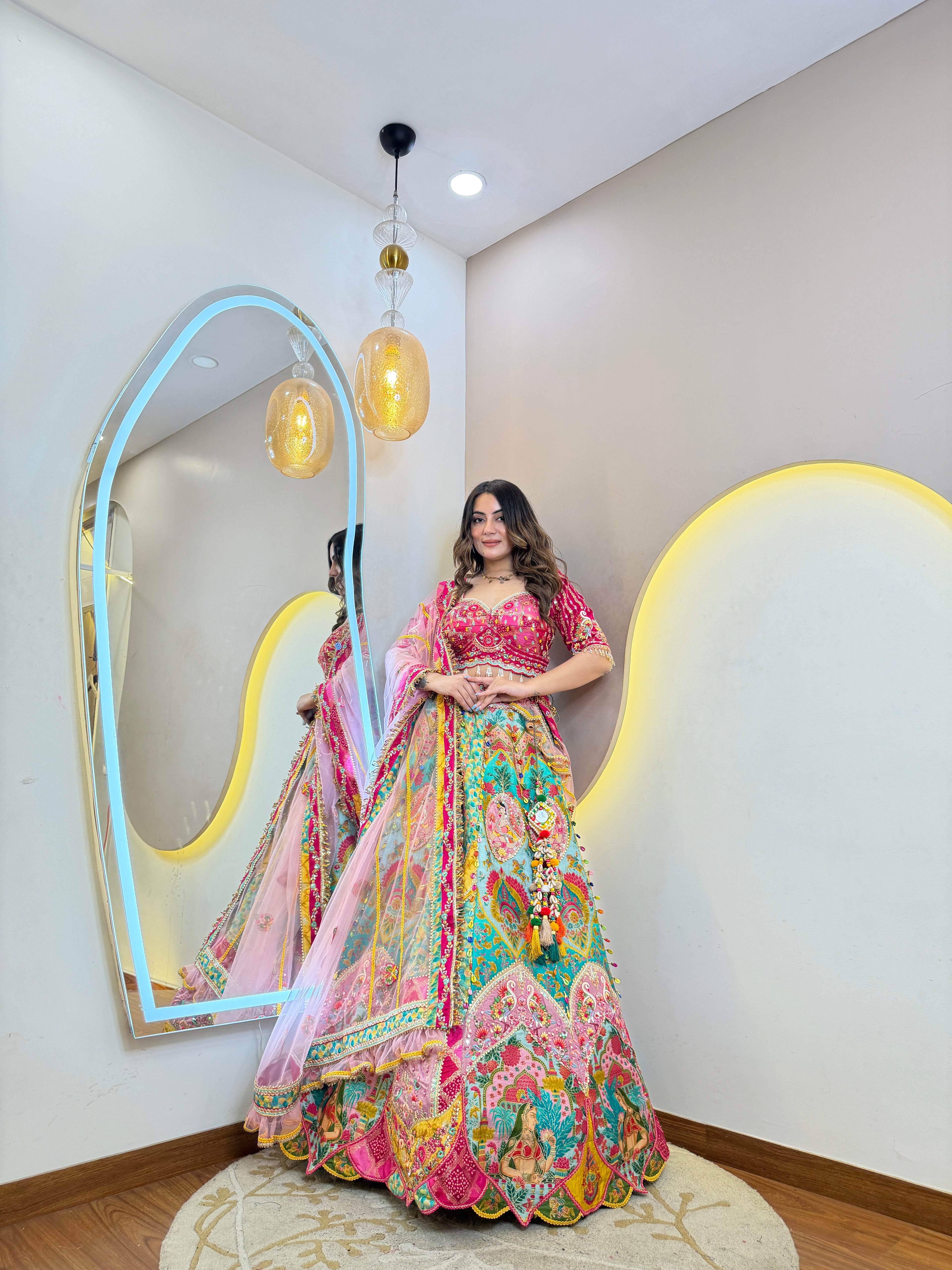 partywear lehnga