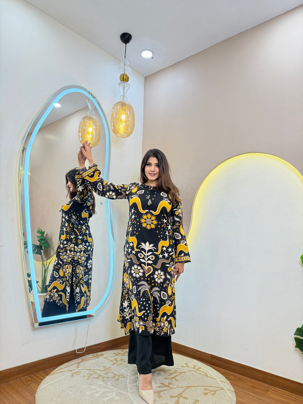 D595  RAYON 2 PC SET